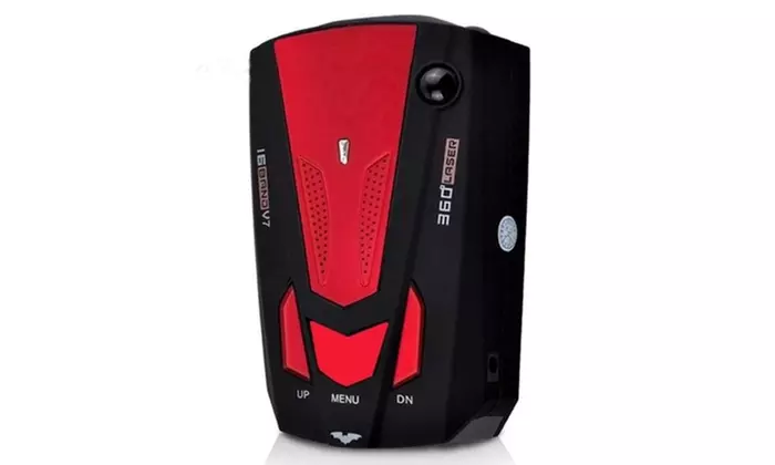 360 Degree Car LED GPS Speed Safety Voice Alert Radar Detector - Second Medium