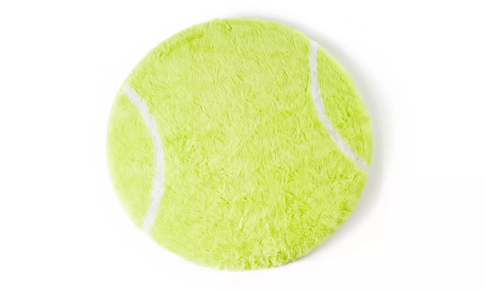 PupRug Memory Foam Dog Bed & Play Mat - Tennis Ball - Primary Image