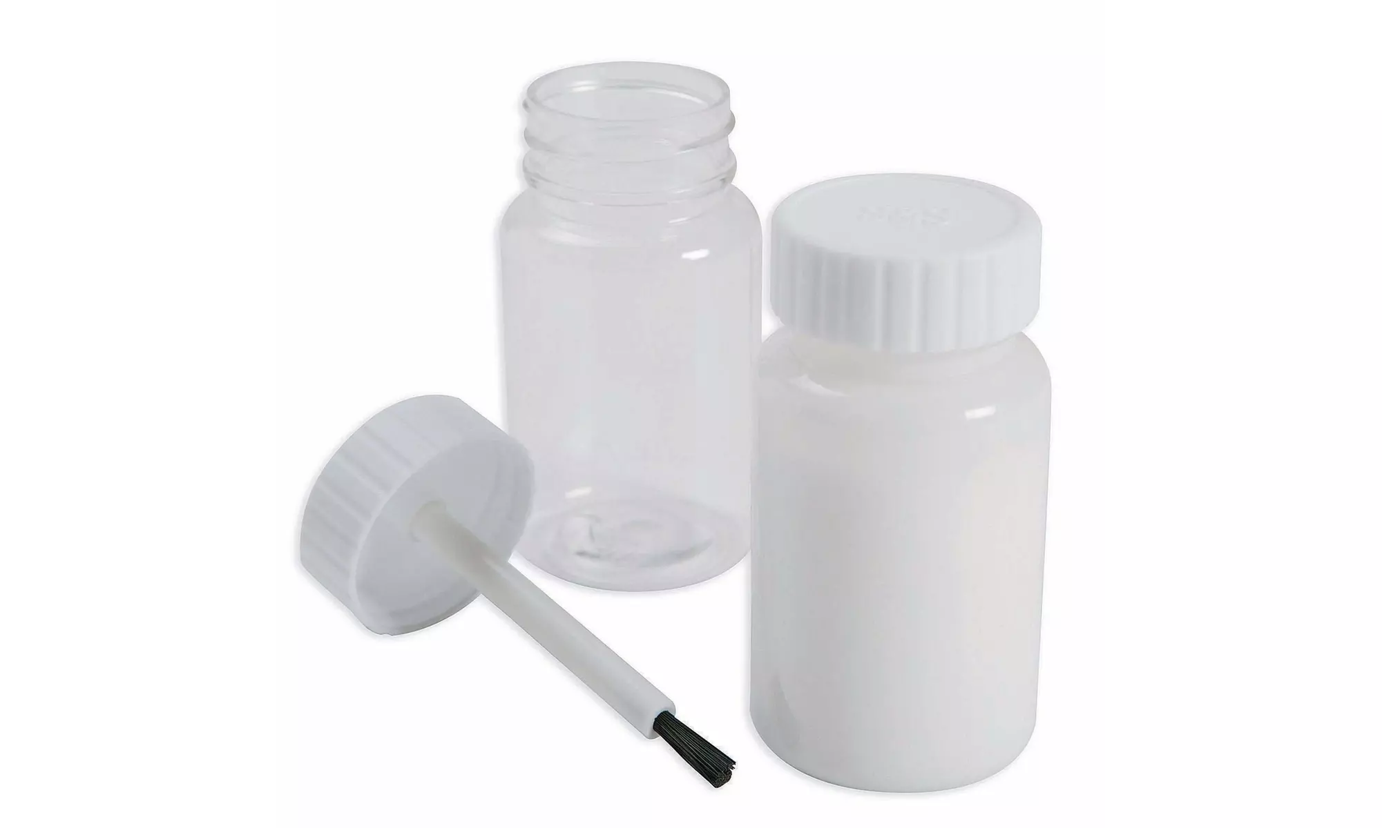 S&S Worldwide Refillable Glue Bottle and Brush (Pack of 12), White - Primary Image