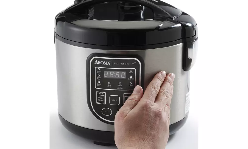 Aroma ARC-988SB Digital Rice Cooker (16-Cup) - Second Medium