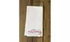 One Bella Casa 82015TW Merry Christmas Lettered Tea Towel - Red