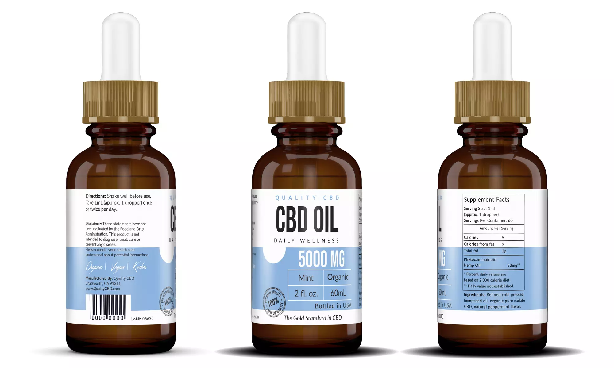 Quality CBD Honey Super Size CBD Oil 5000MG 2 oz help with Pain Aches and sleep 