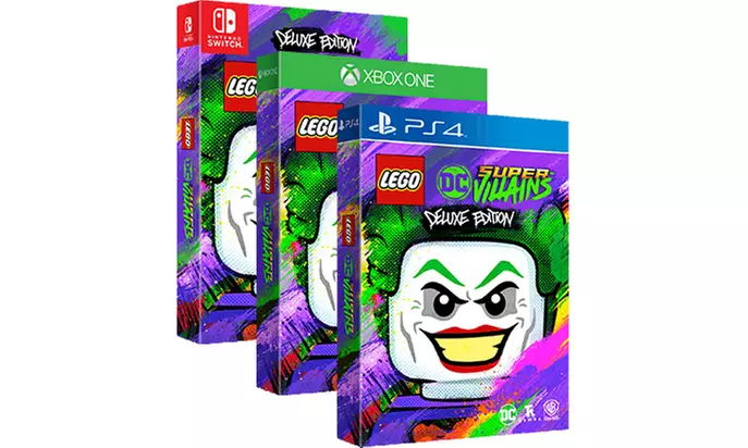 LEGO DC Super-Villains Deluxe Edition for PS4, Xbox One, or Nintendo Switch - Primary Image