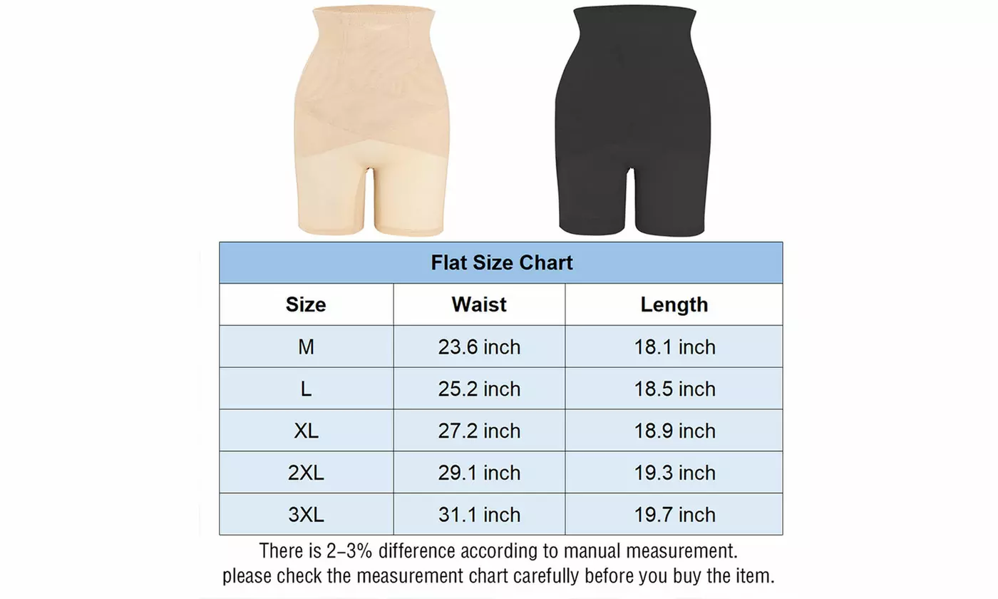 High Waisted Body Shaper Shorts Girdles Thigh Slimmer Underwear