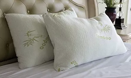 Hypoallergenic Memory Foam Bamboo Pillow  - Primary Image