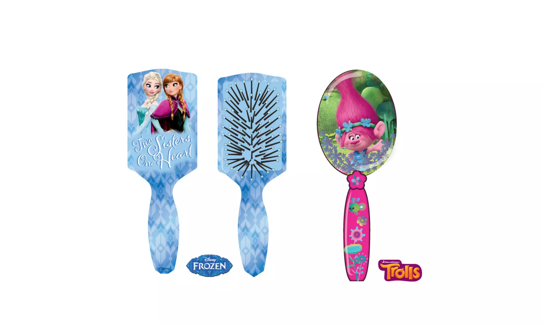 Disney Frozen Hair Brush  or Dreamworks Troll Hair Brush - Primary Image