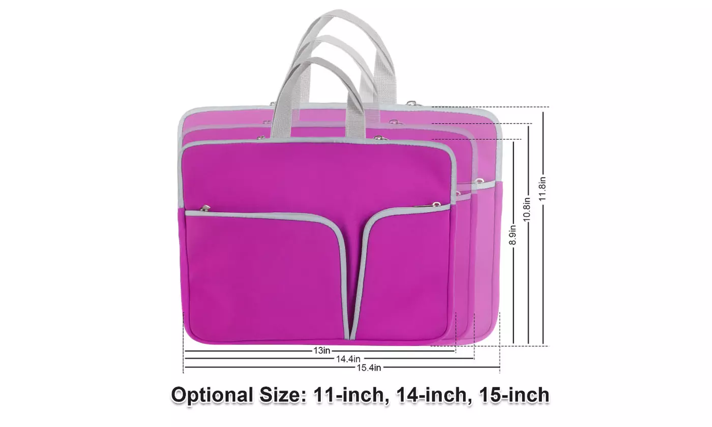 Notebook Laptop Sleeve Case with Accessories Organizer Dell Lenovo HP