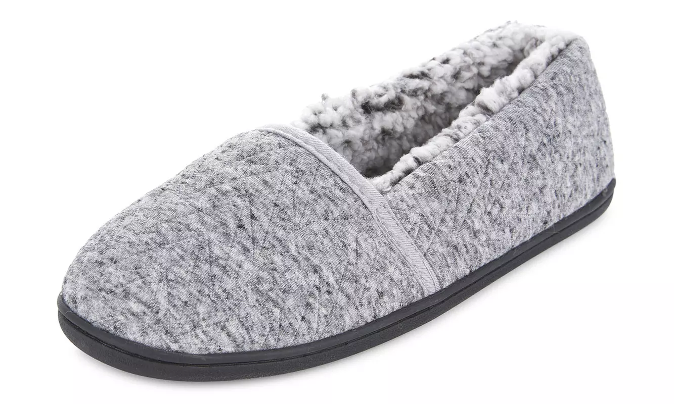 Floopi Women's Chloe Closed-Back Quilted Slipper