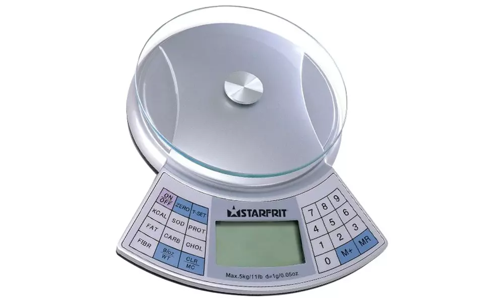 Starfrit 93428-006-0000 11lb-capacity Nutritional Scale - Primary Image
