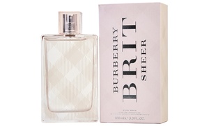 Burberry Brit Sheer 3.4 oz EDT Spray For Women