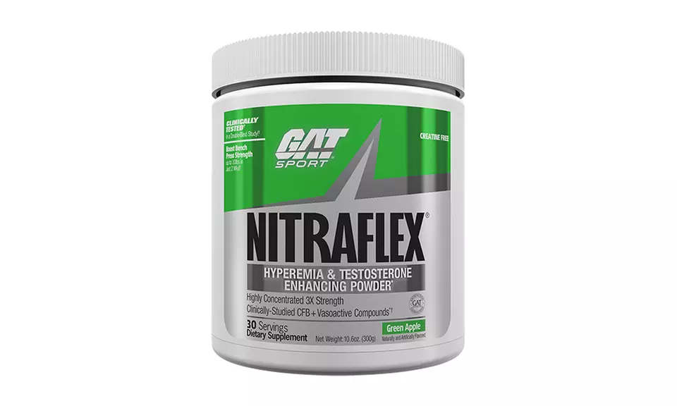 GAT Nitraflex Pre-Workout Formula (30-Servings - 300g) - Primary Image