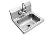 Stainless Steel Hand Wash Sink Washing Wall Mount Commercial Kitchen Heavy Duty - Second Medium