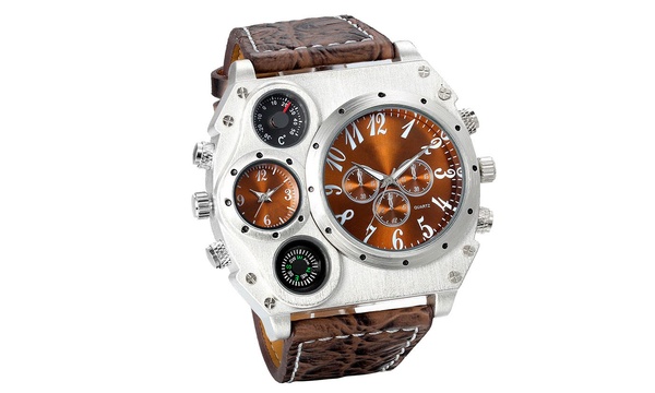 Large face outlet military watches