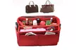 Purse Organizer Insert, Felt Bag organizer with zipper, Handbag & Tote Shaper - Second Medium