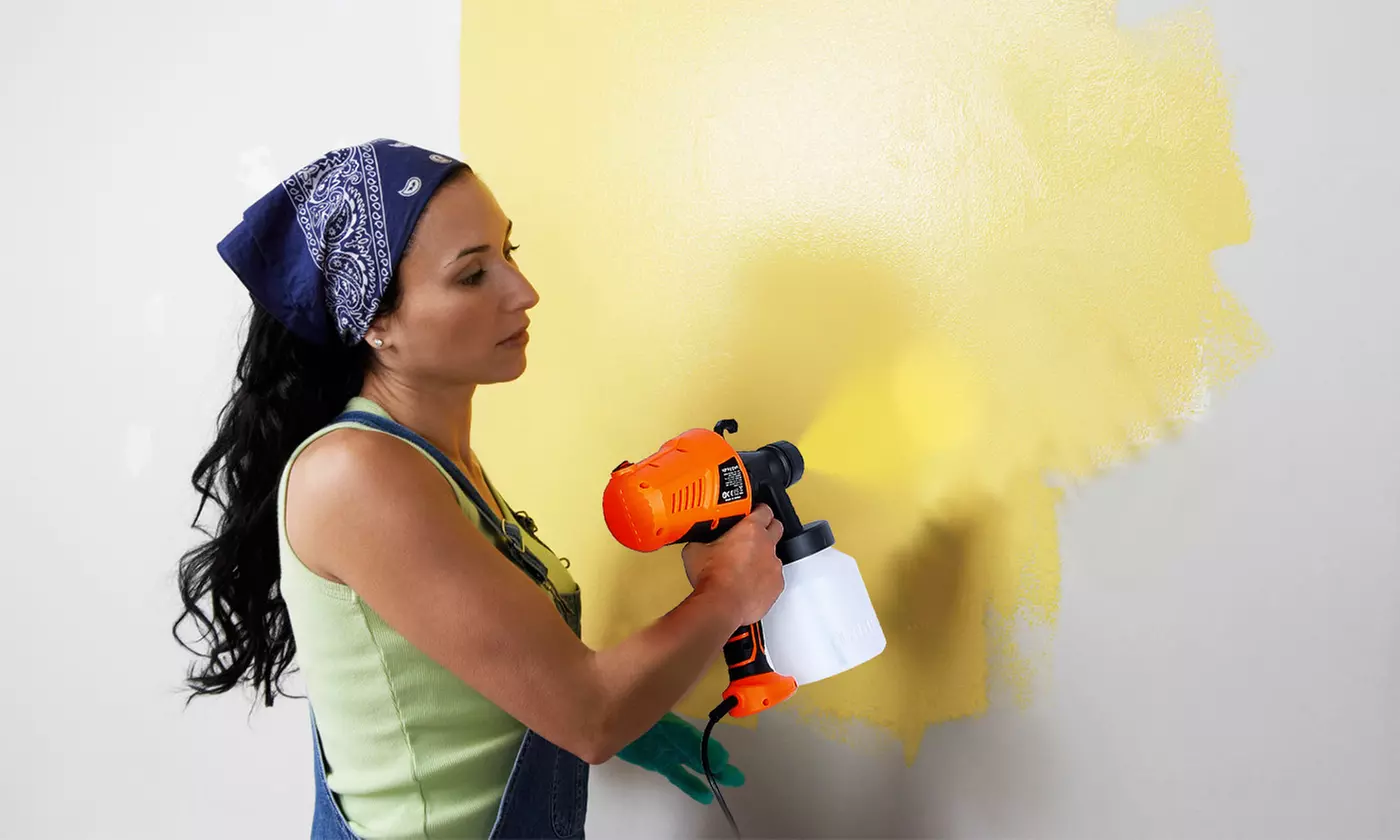 PaintMax 700W 800ml Electric Paint Sprayer Handheld HVLP Spray Paint Gun