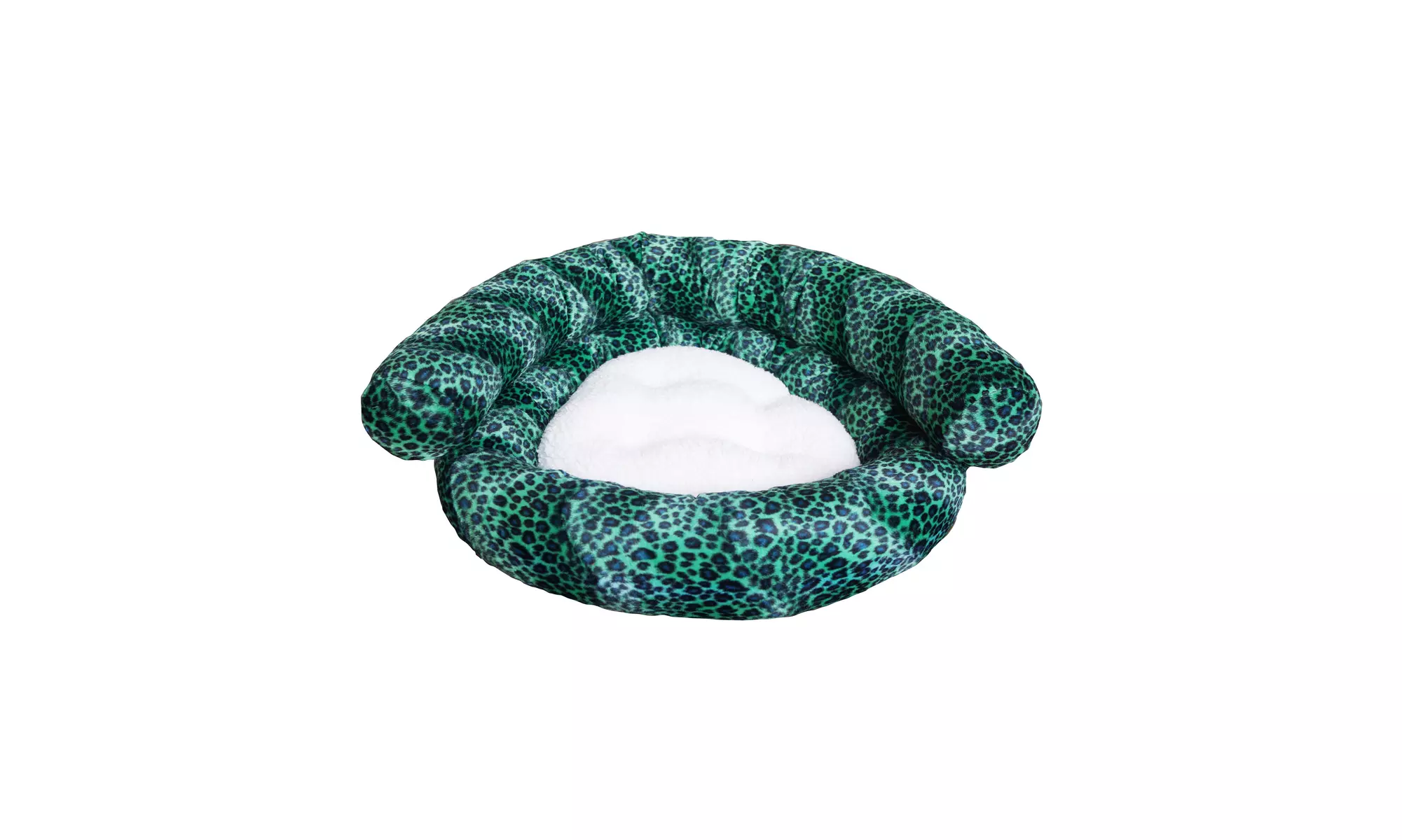 Small Dog Bed Plush Fluffy Soft Warm Calming Small Dog Puppy Kitten Cat Pet Bed