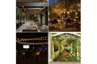 2 Pack Outdoor Solar Hanging Lantern Light LED Candle Yard Landscape Garden Lamp - Second Medium