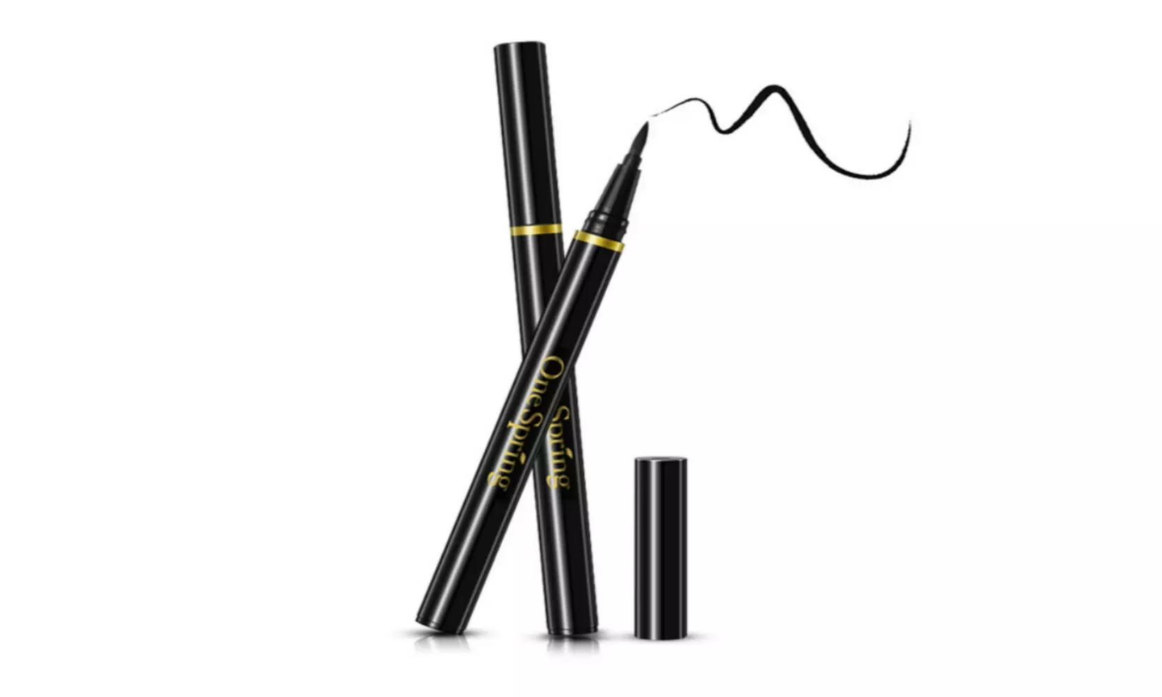 OneSpring Dynamic Cool Black Eyeliner Pen Waterproof Makeup - Primary Image