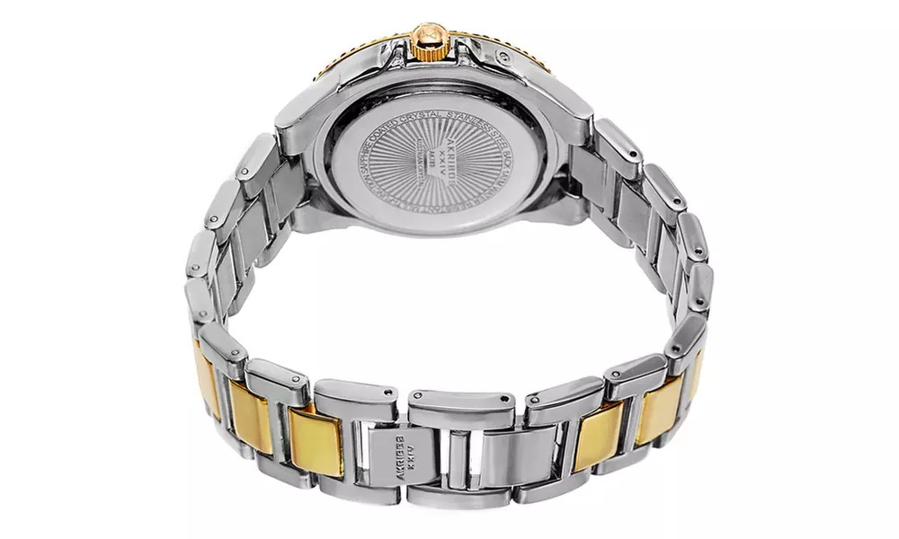 Akribos XXIV Women's Swiss Multifunction Crystal Watch AKGP789TTG - Second Medium