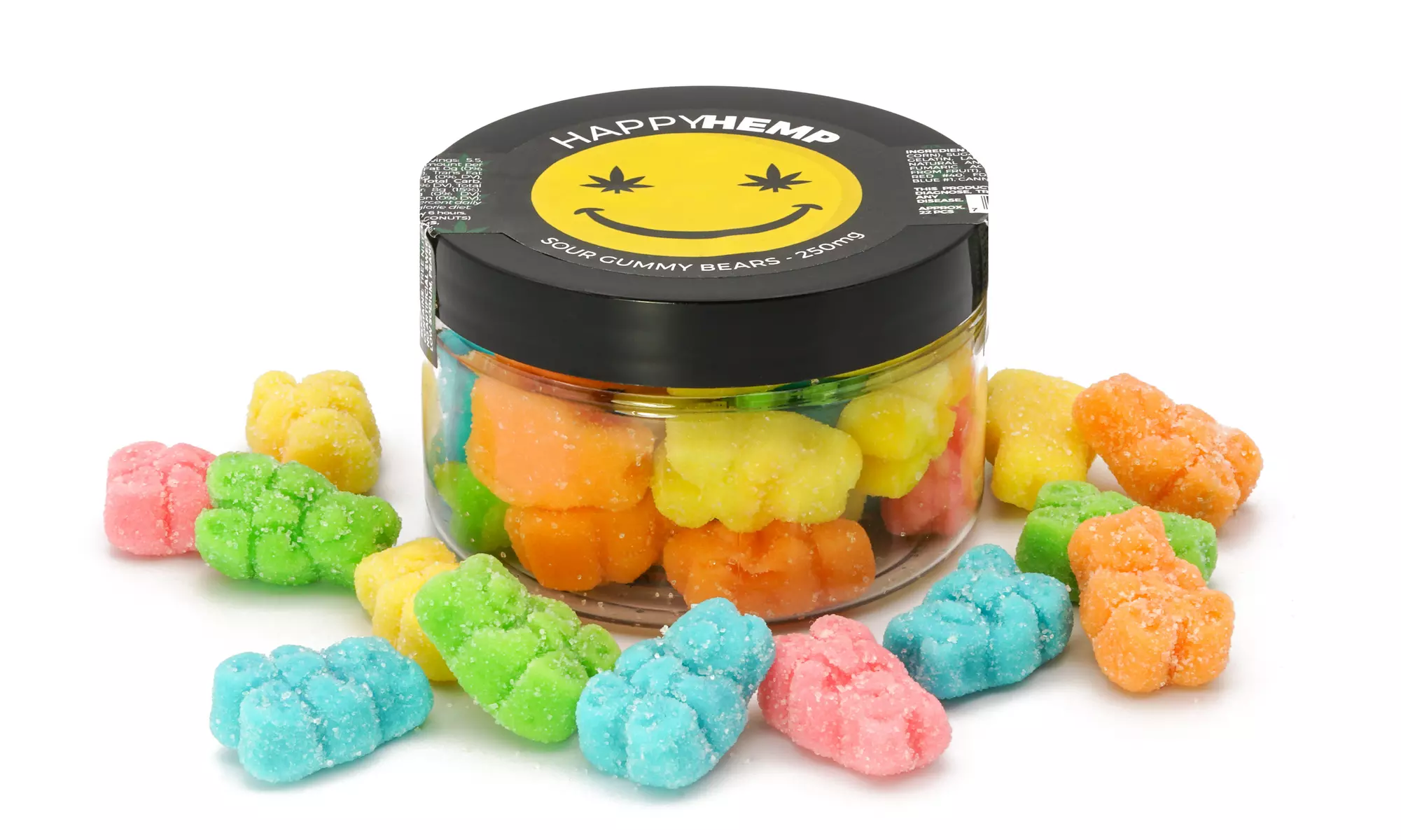 CBD Gummies from Happy Hemp (250mg-3000mg)