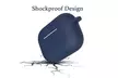 For Apple AirPods Pro Silicone Protective Case Cover with Carabiner, LED Visible - Second Medium