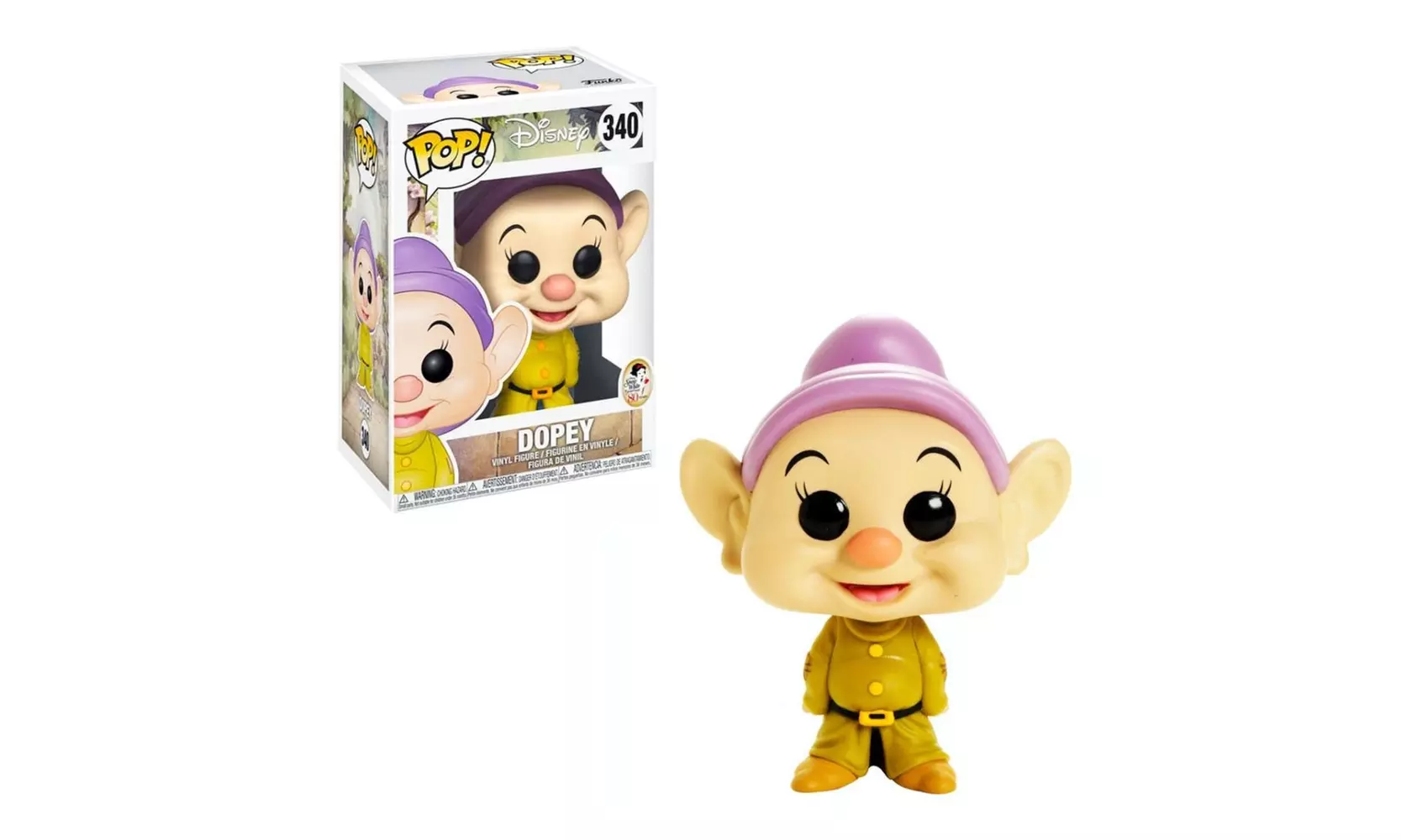 Funko Pop! Dopey - Snow White and the Seven Dwarfs 80 Years #340 - Second Medium