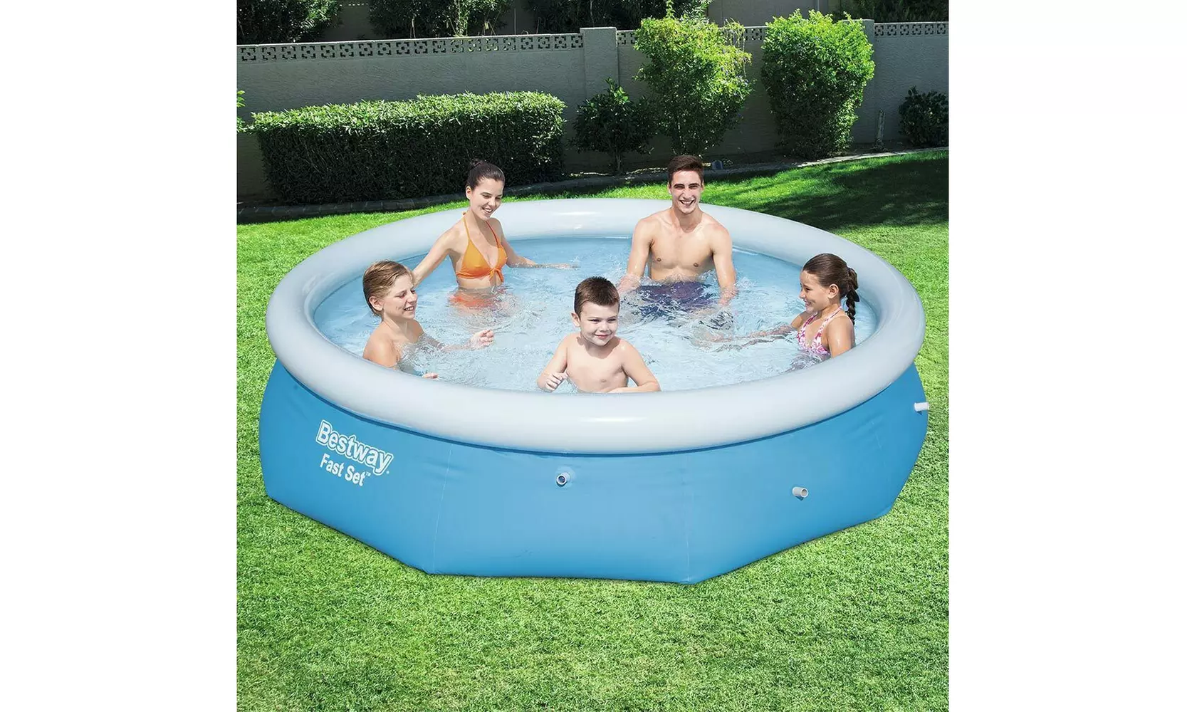 Bestway 10-ft x 10-ft x 30-in Round Above-Ground Pool - Primary Image