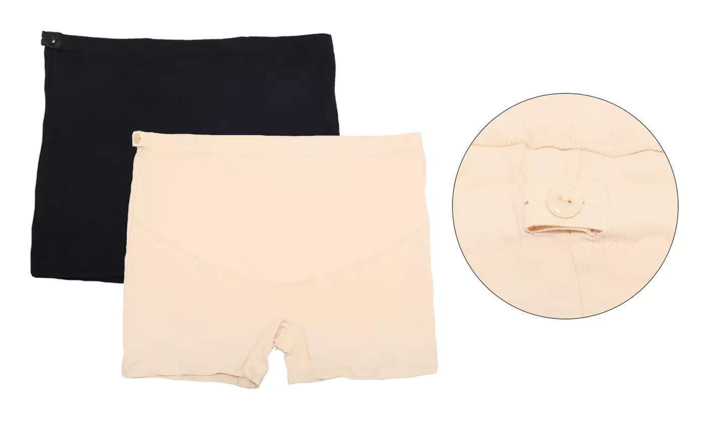 Angelina Women's Maternity Underwear with Adjustable Waistbands 2 or 6 Pack - Primary Image