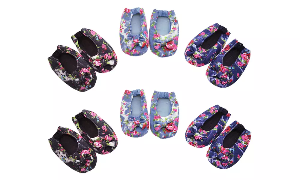 Baby Slipper Socks & Booties (6 Pack) - Second Medium