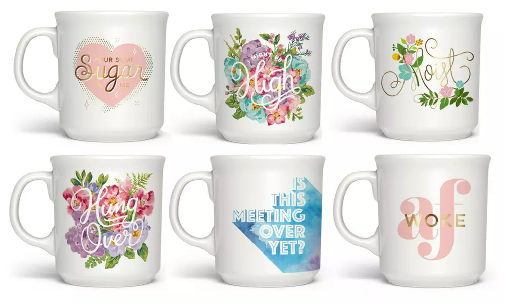 Fred and Friends Printed Porcelain Mug with Gift Box - Primary Image