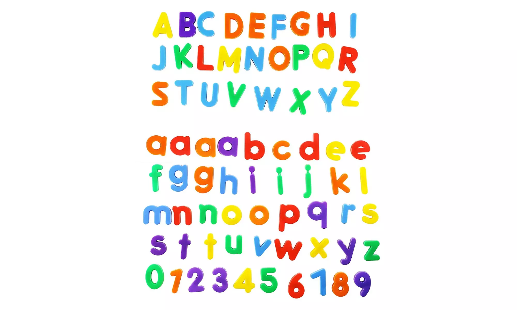 EduKid Toys Tabletop MAGNETIC EASEL & WHITEBOARD (2 Sided) & 72 Magnetic LETTERS - Second Medium