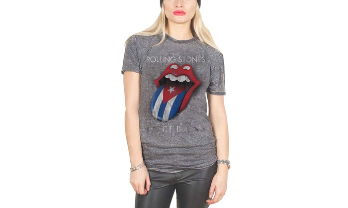 rolling stones cuba t shirt