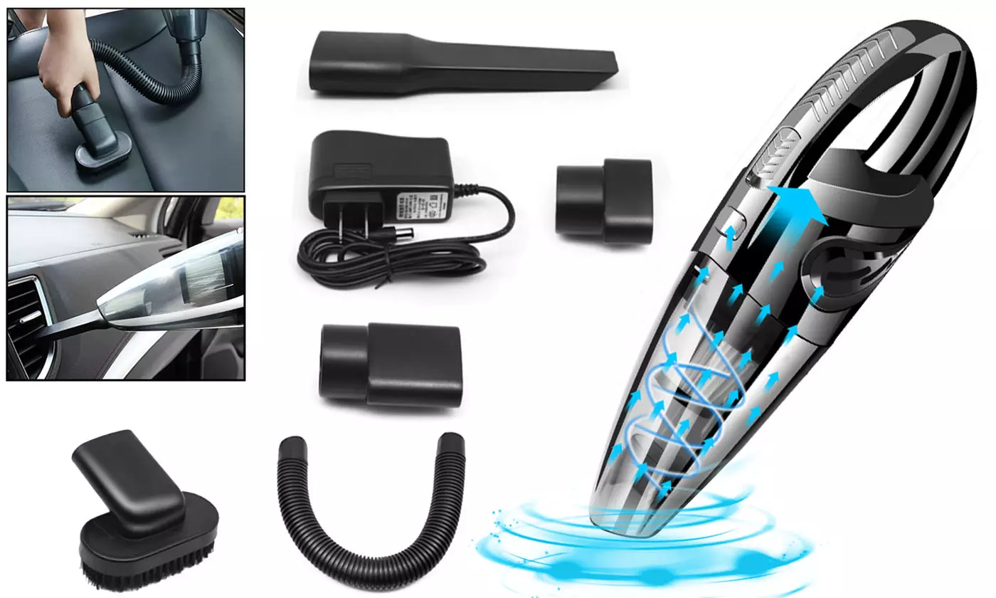 Cordless Hand Held Vacuum Cleaner Upgraded Mini Portable Car Auto Home Duster 