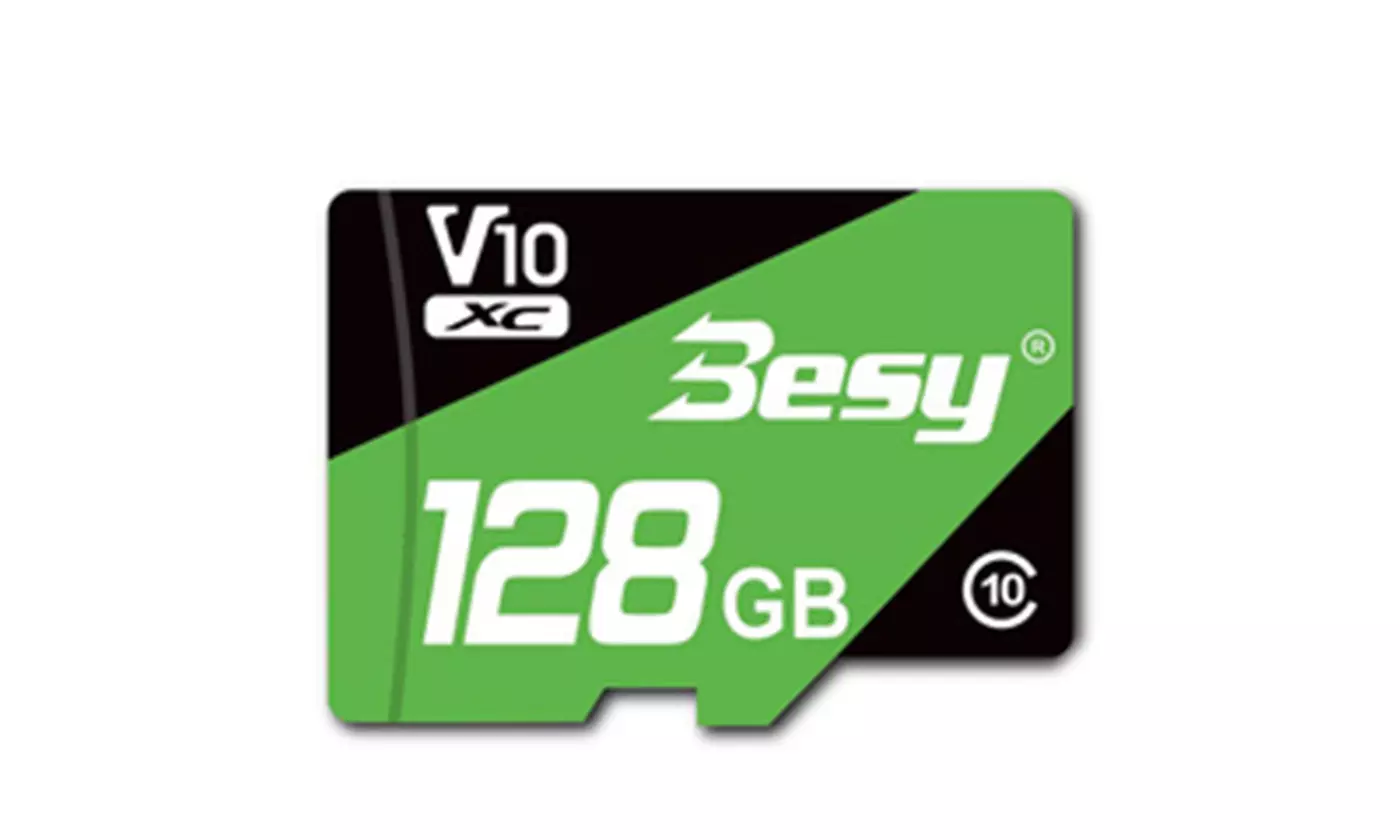 Green 128GB Mobile Phone Memory Card High-Speed Memory SD Card - Primary Image