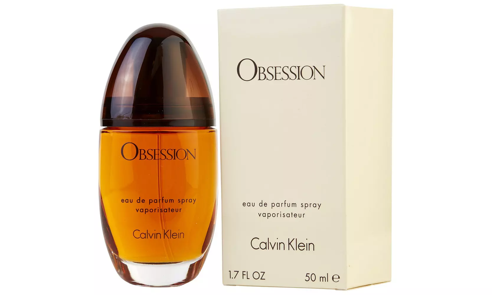Calvin Klein Obsession 0.5 / 1.7 / 3.4 OZ EDP For Women - Second Medium