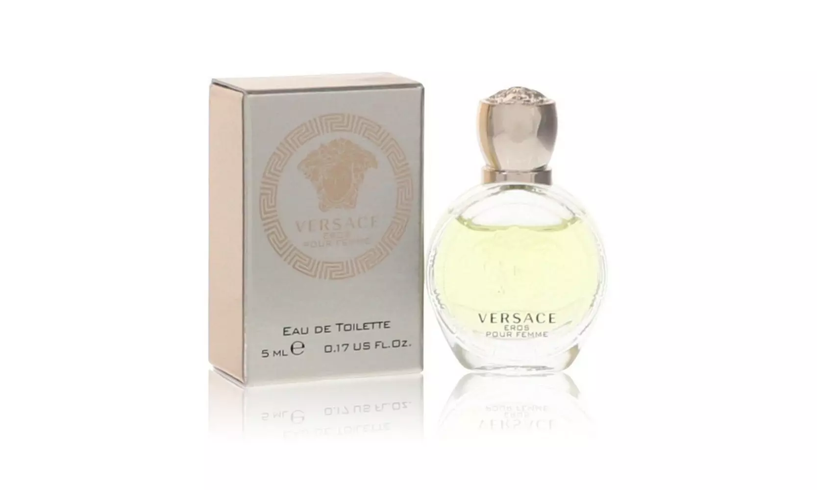 Versace Eros Pour Femme Eau de Toilette 0.17 Fl. Oz. MINI SPLASH - Primary Image