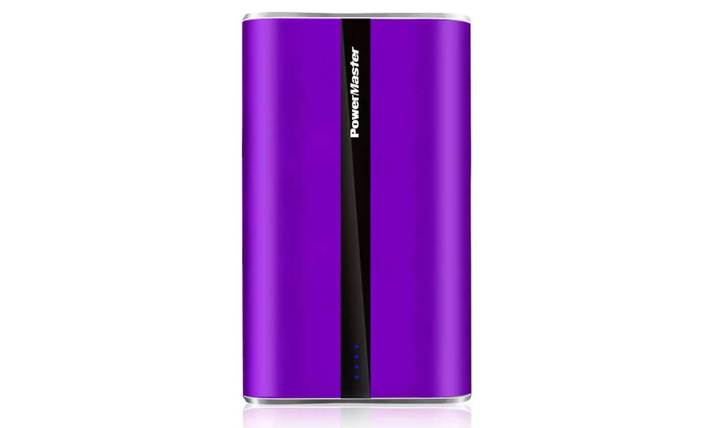 PowerMaster 20,000mAh LED Triple-USB Power Bank with Smart Charging