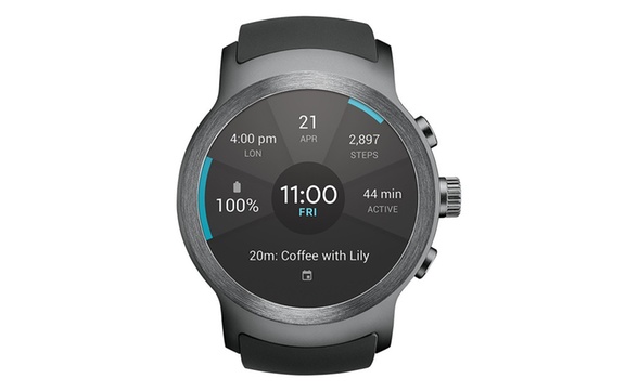 Lg watch sport deals titan silver