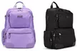 ELLE Voyage 20L Twill and Vegan Leather Backpack - Second Medium