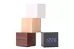 New Modern Wooden Wood Digital LED Desk Alarm Clock Thermometer Timer Calendar - Second Medium