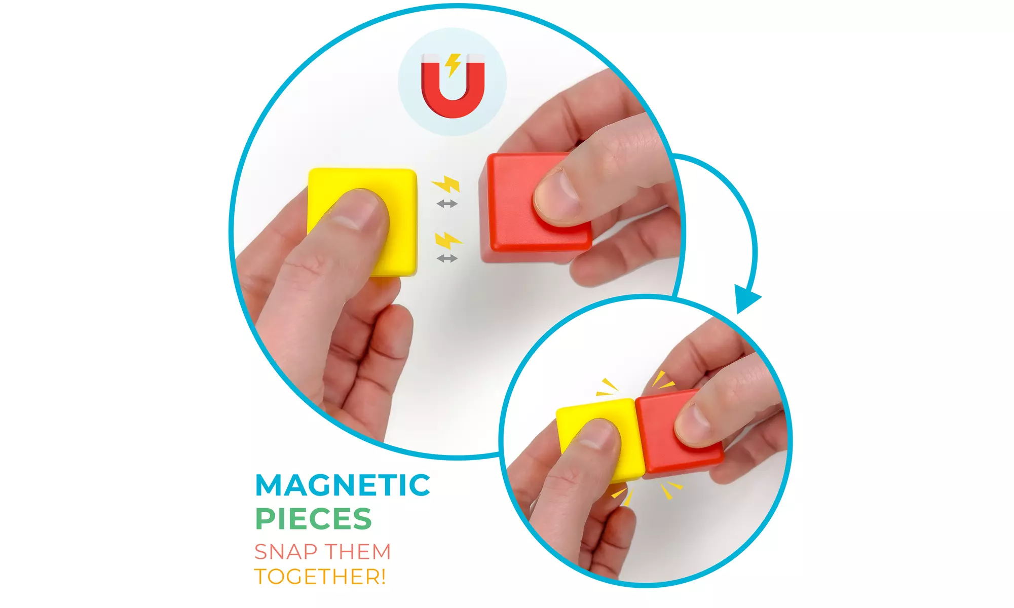 Tytan Magnetic Cubes - 50pcs