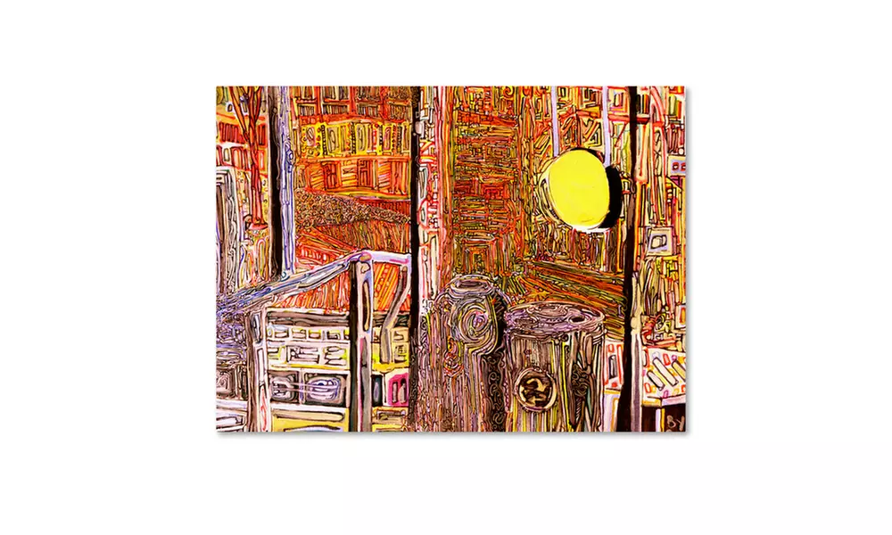 Josh Byer 'A Scorcher Out There' Canvas Art - Primary Image