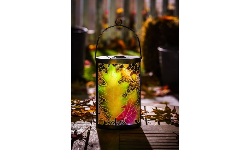 fall solar lanterns