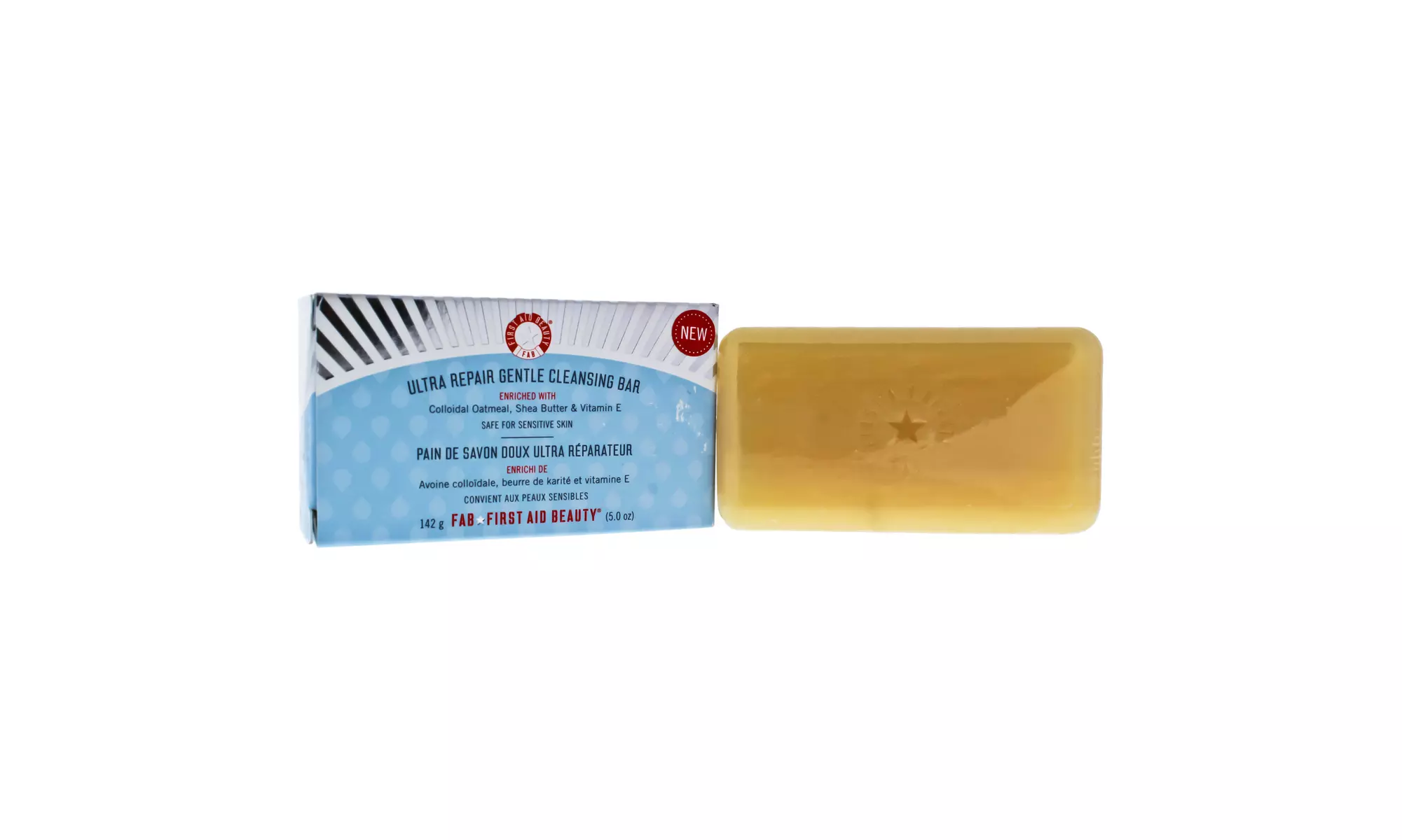 First Aid Beauty Ultra Repair Gentle Cleansing Bar Soap for Women - Second Medium