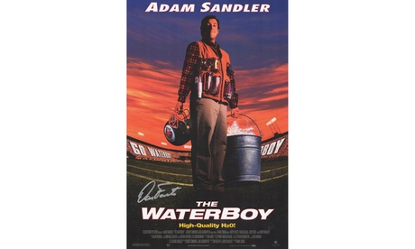 Dan Fouts Signed The Waterboy 11x17 Movie Poster - Schwartz Sports COA