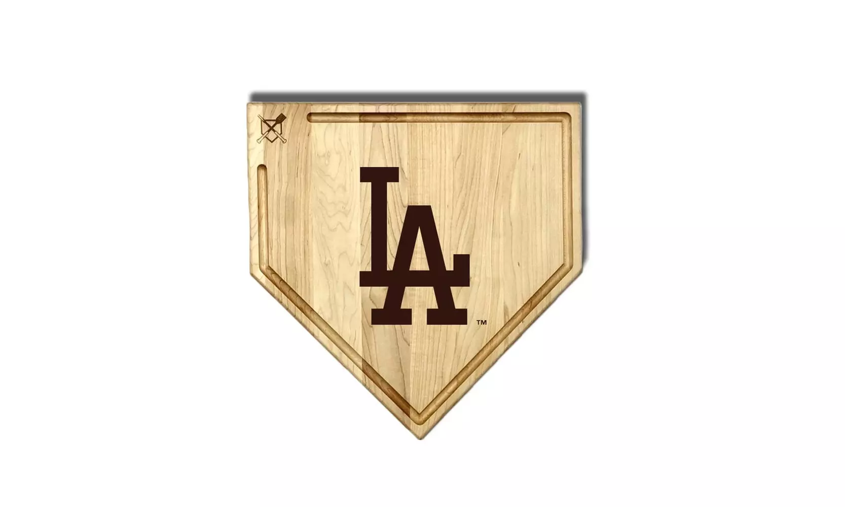 MLB 12-Inch or 17-inch Wooden Home Plate Cutting Board