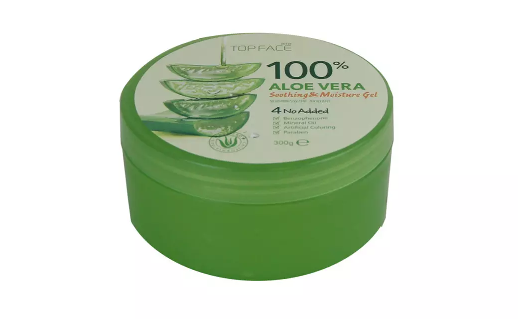 Topface 100% Aloe Vera Soothing/Misture Gel (300G or 10.58oz) - Primary Image