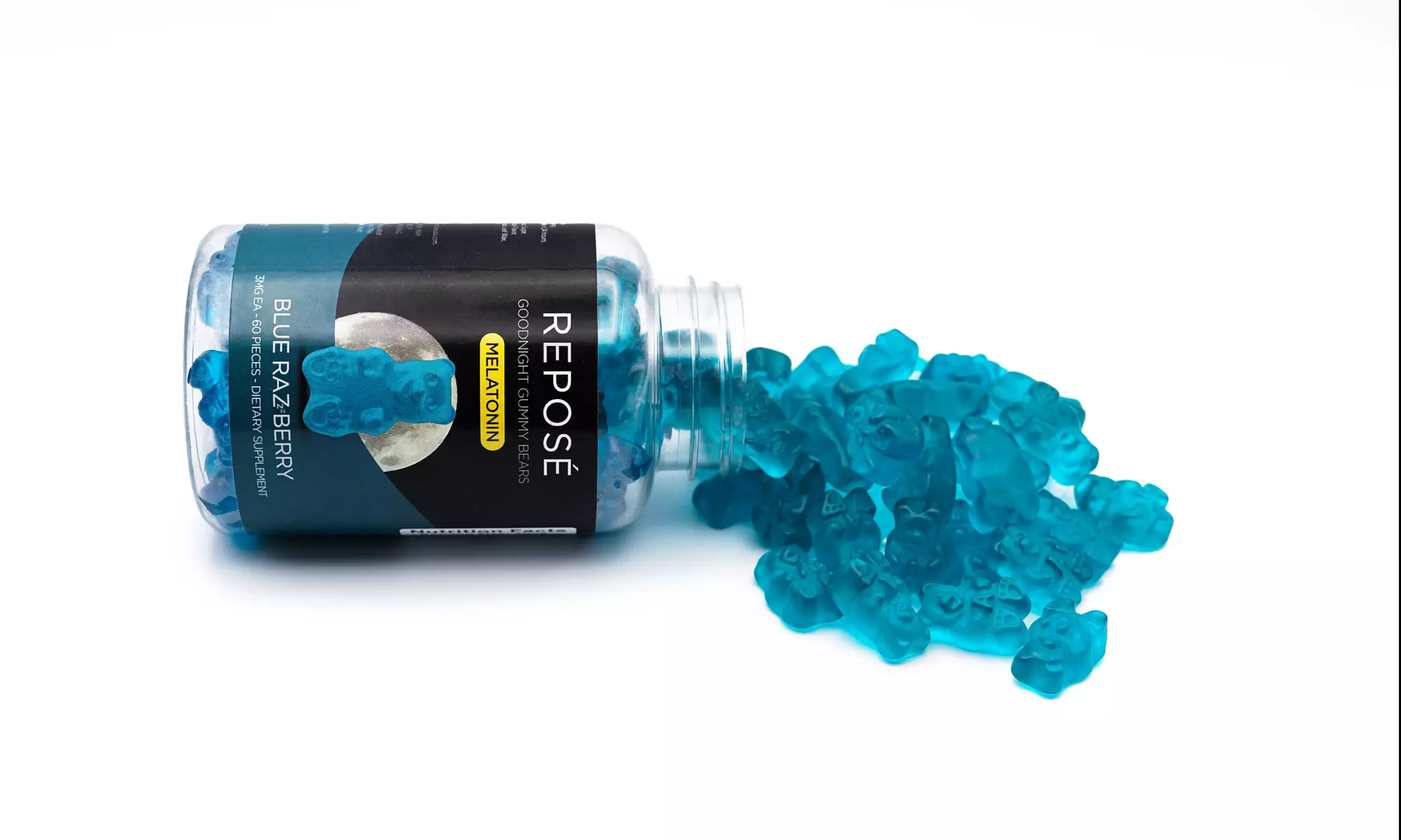 ReposeUSA Goodnight Gummies - Melatonin Gummy Bears, 3mg ea, 30 Day Bottle - Image 4