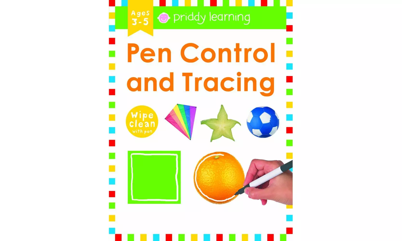 Wipe Clean Workbook: Pen Control and Tracing (enclosed spiral binding) - Primary Image