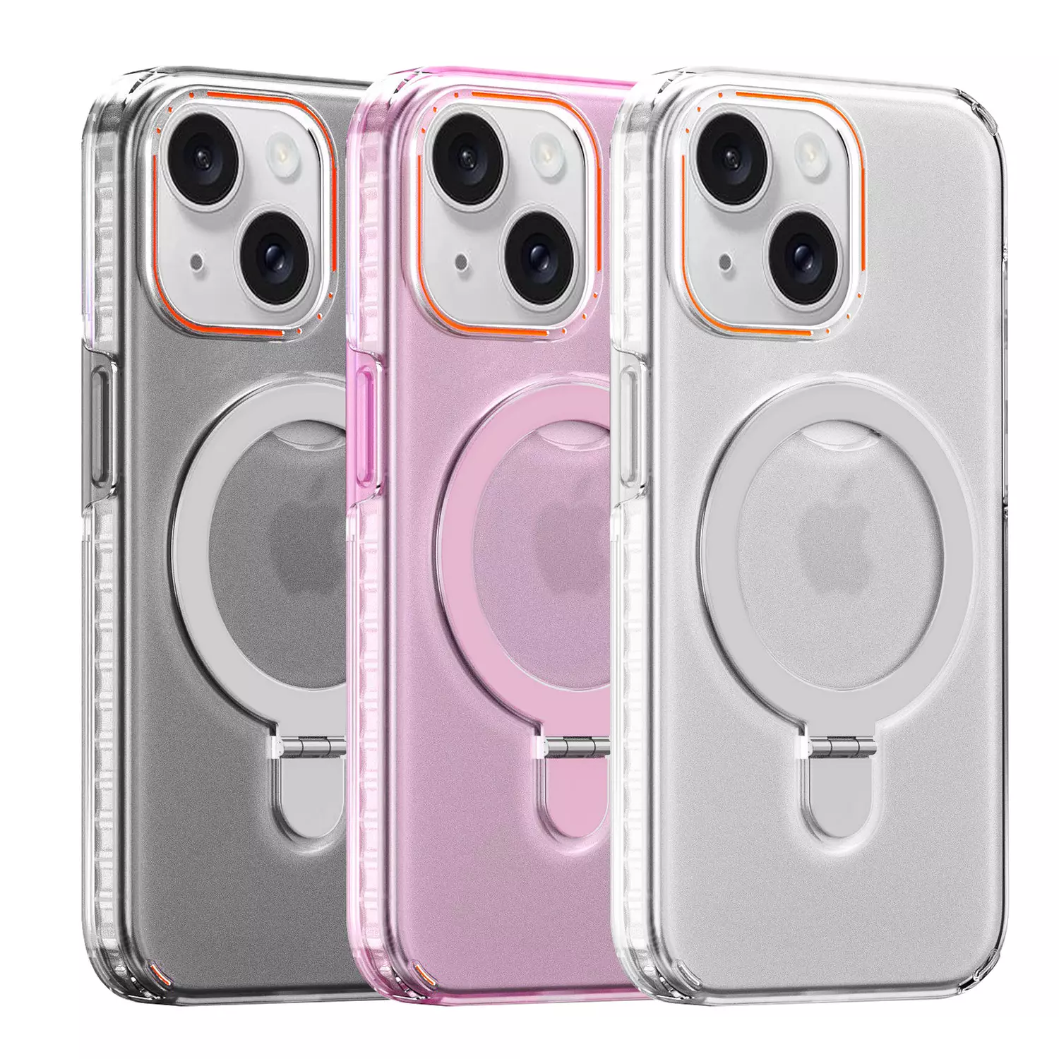 Clear Phone Case Mag Safe Cover For Apple iPhone 15/15 Plus/15 Pro/15 Pro Max - Primary Image